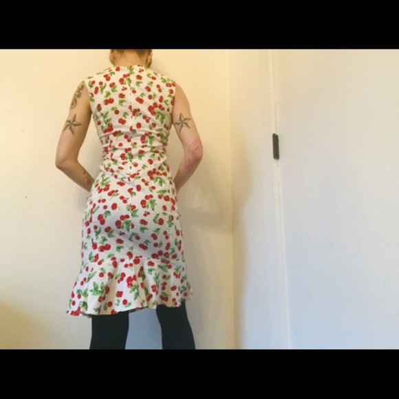NWOT Cherry Print Pinup Dress - Picture 7 of 15